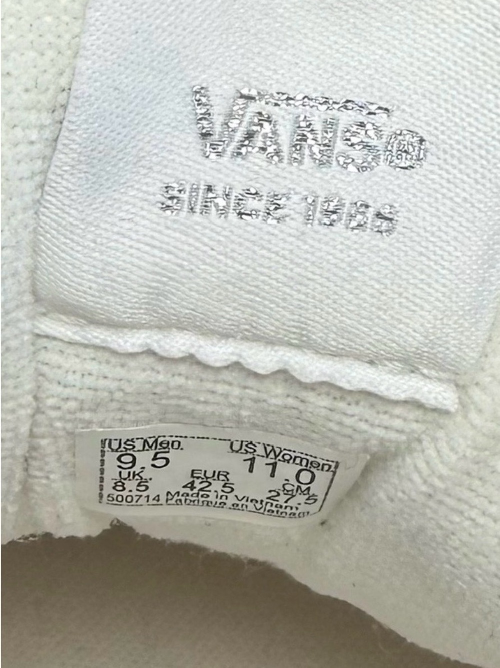 Vans Sport Low High Shine
Sneakers Gray Blanc De Blanc
Colorway Size W 11/M 9.5 - Picture 10 of 11